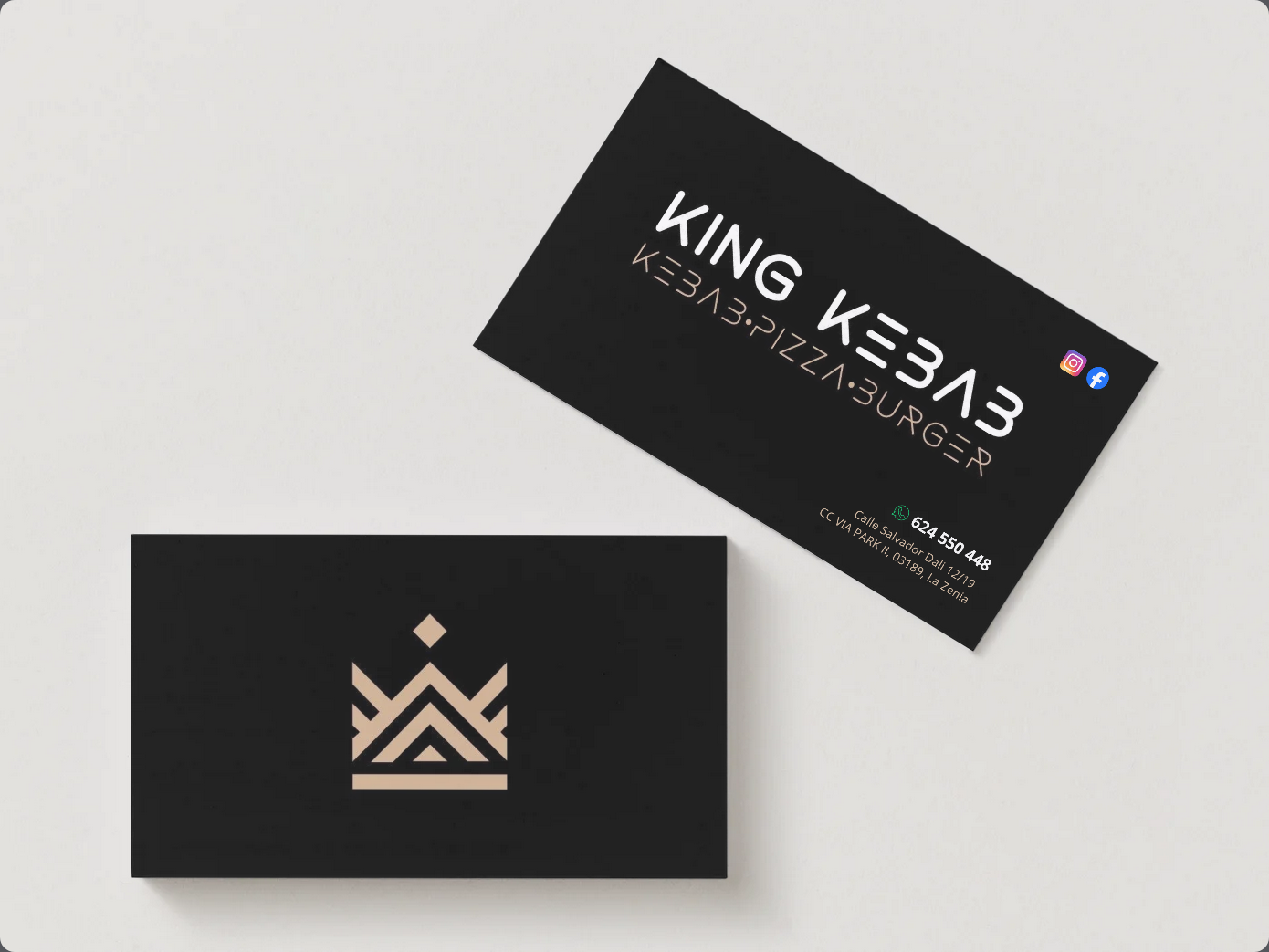 Tarjetas King Kebab